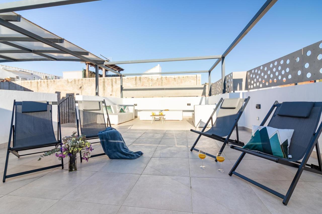 Malaga Center Flat Mariblanca 12 Sun & Terrace Boutique Apartment ภายนอก รูปภาพ