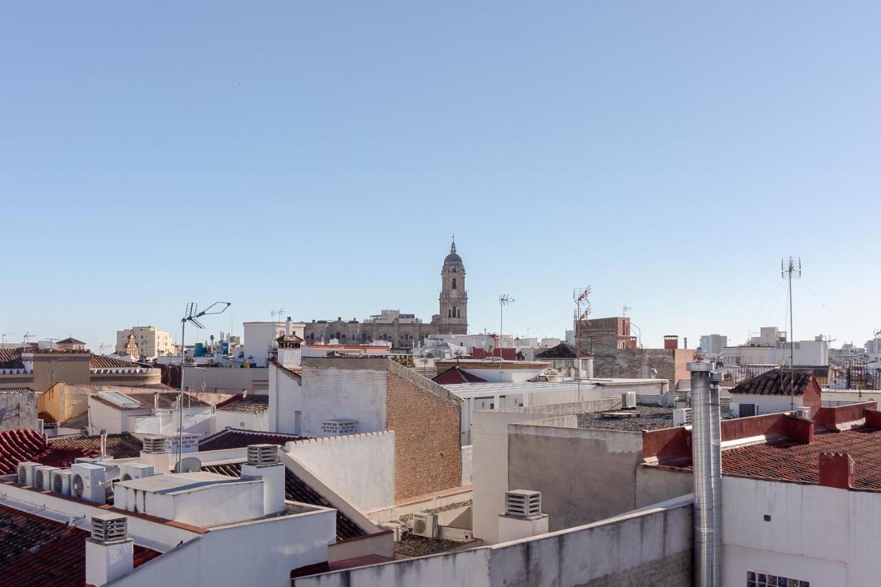 Malaga Center Flat Mariblanca 12 Sun & Terrace Boutique Apartment ภายนอก รูปภาพ