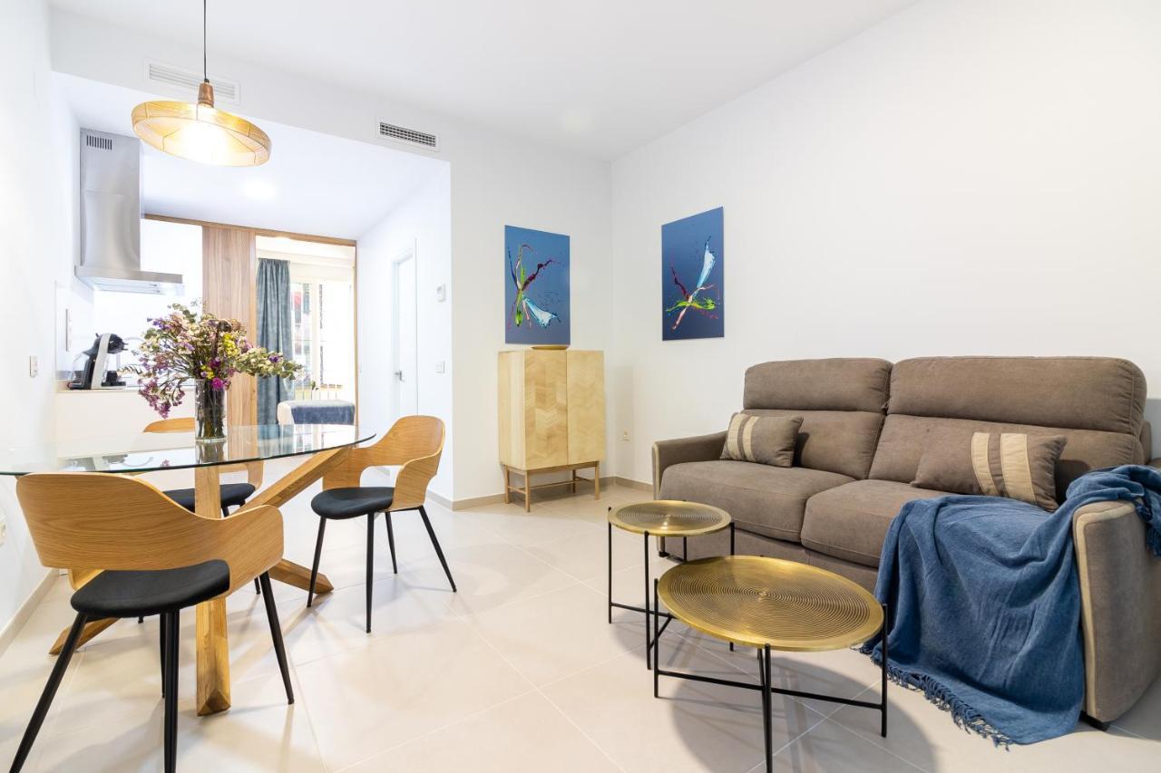 Malaga Center Flat Mariblanca 12 Sun & Terrace Boutique Apartment ภายนอก รูปภาพ
