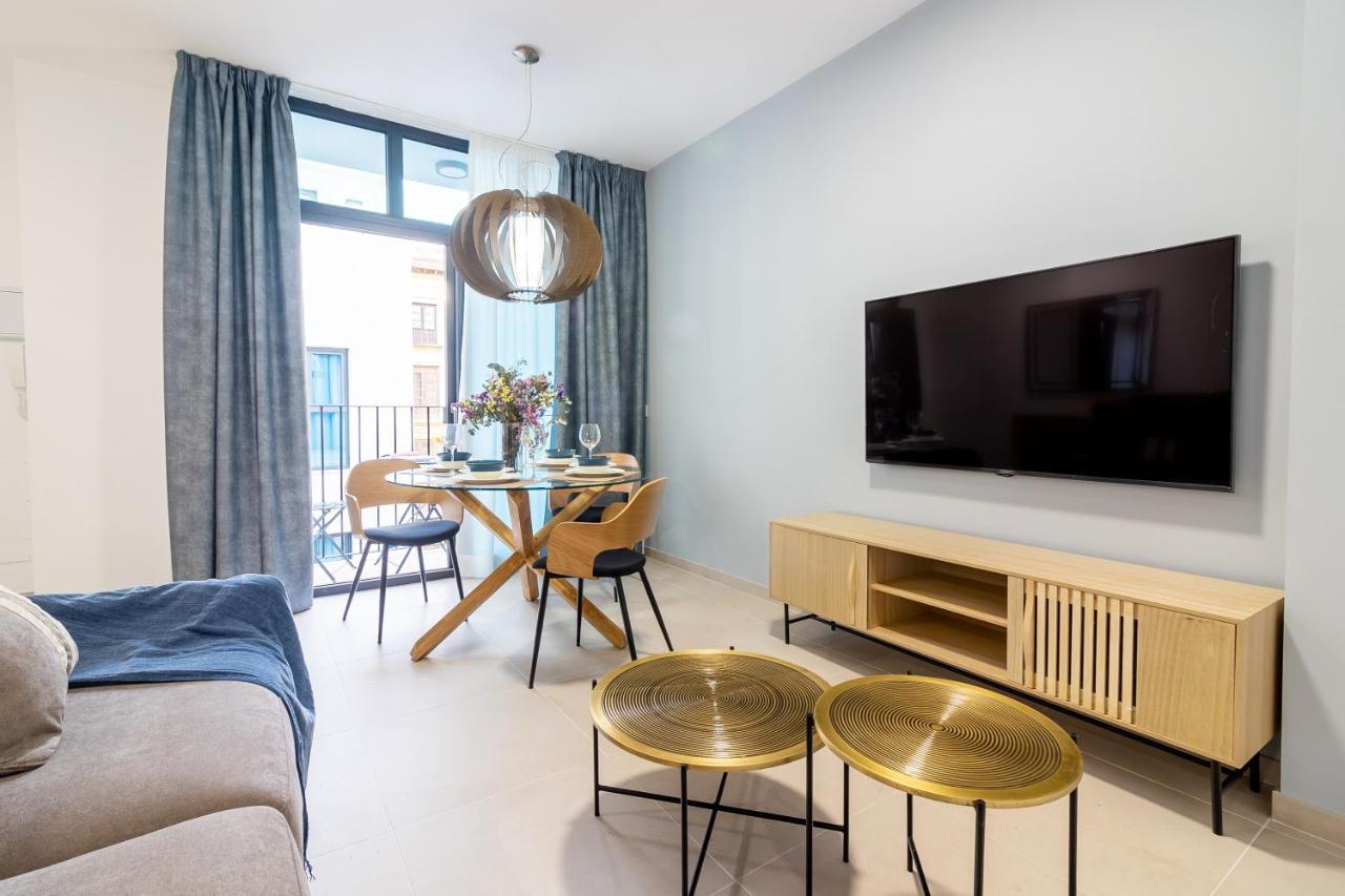 Malaga Center Flat Mariblanca 12 Sun & Terrace Boutique Apartment ภายนอก รูปภาพ