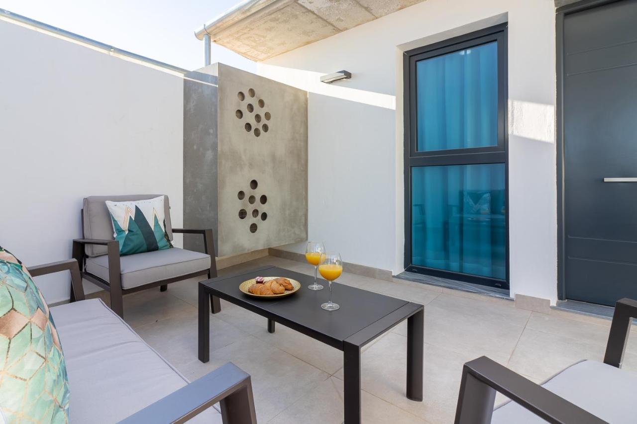 Malaga Center Flat Mariblanca 12 Sun & Terrace Boutique Apartment ภายนอก รูปภาพ