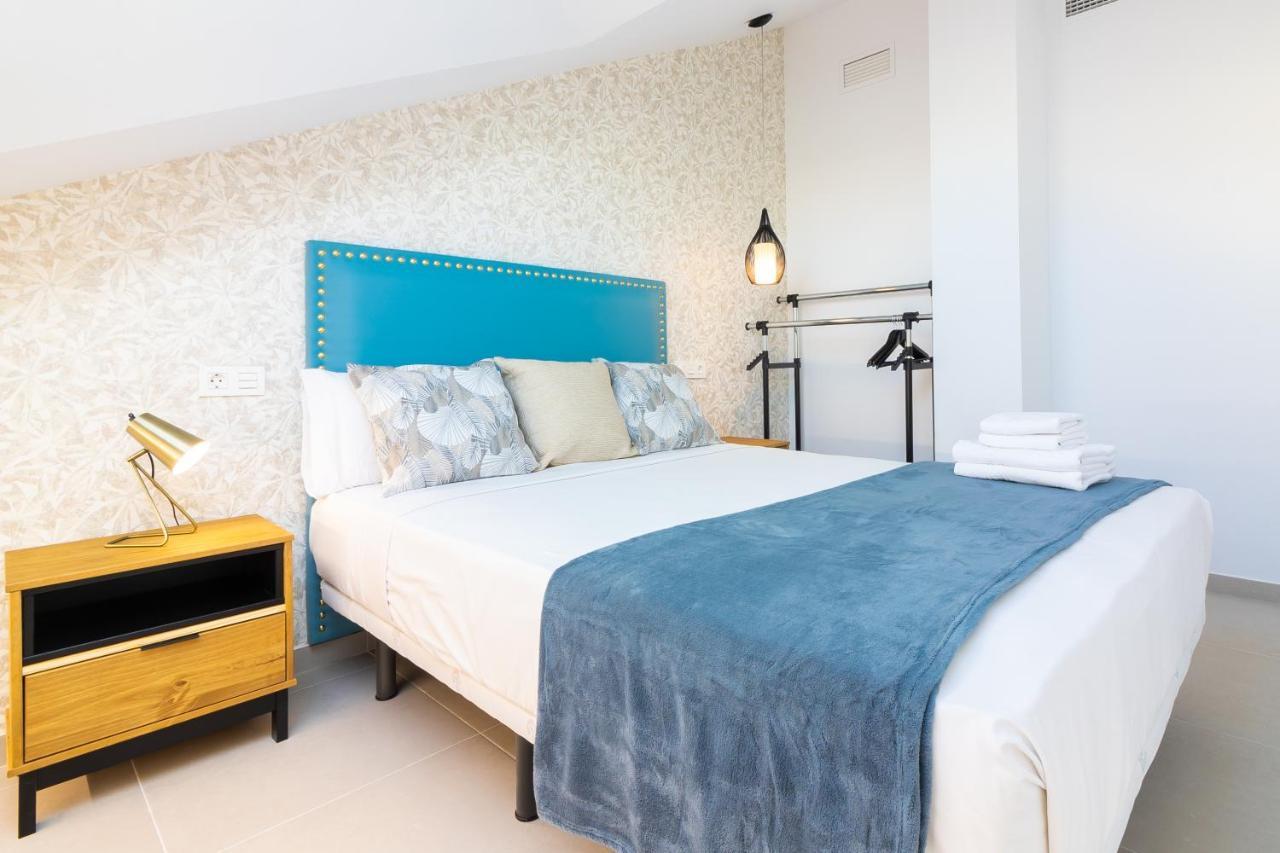 Malaga Center Flat Mariblanca 12 Sun & Terrace Boutique Apartment ภายนอก รูปภาพ